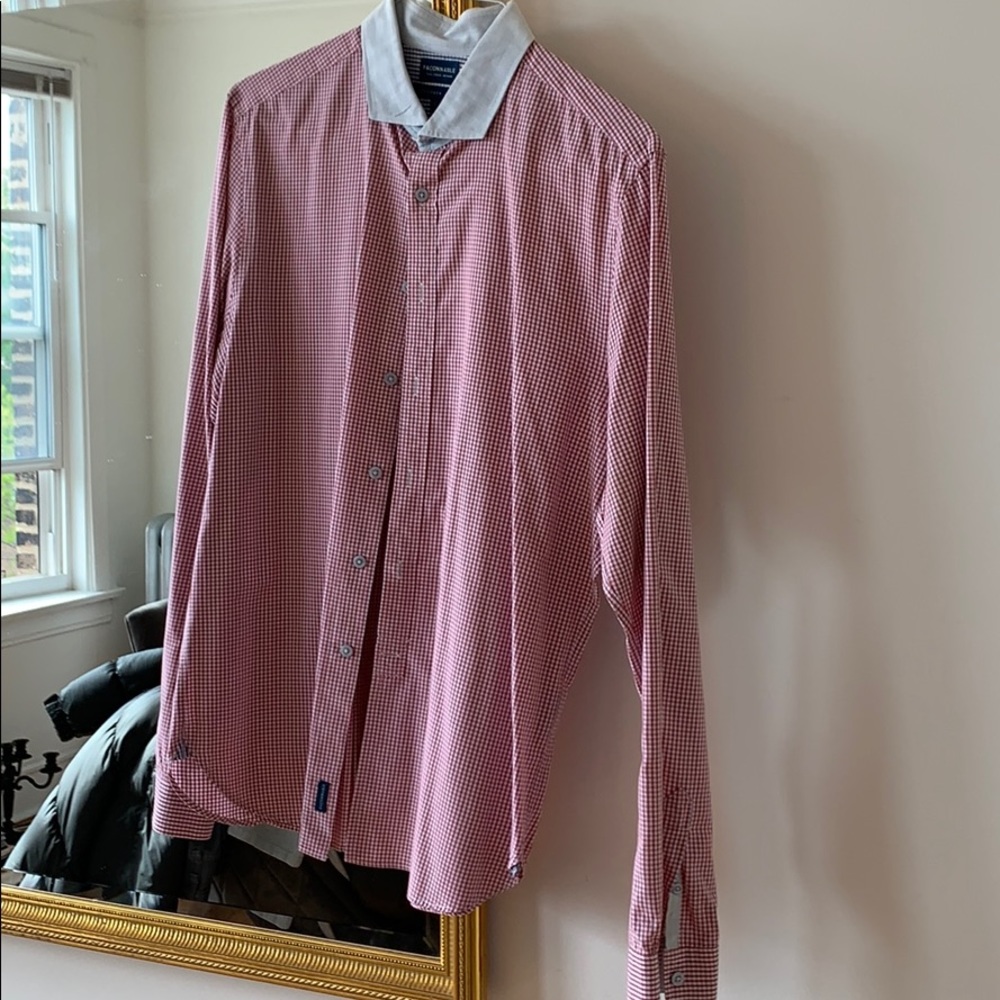 Men’s Faconnable Large Dress Shirt